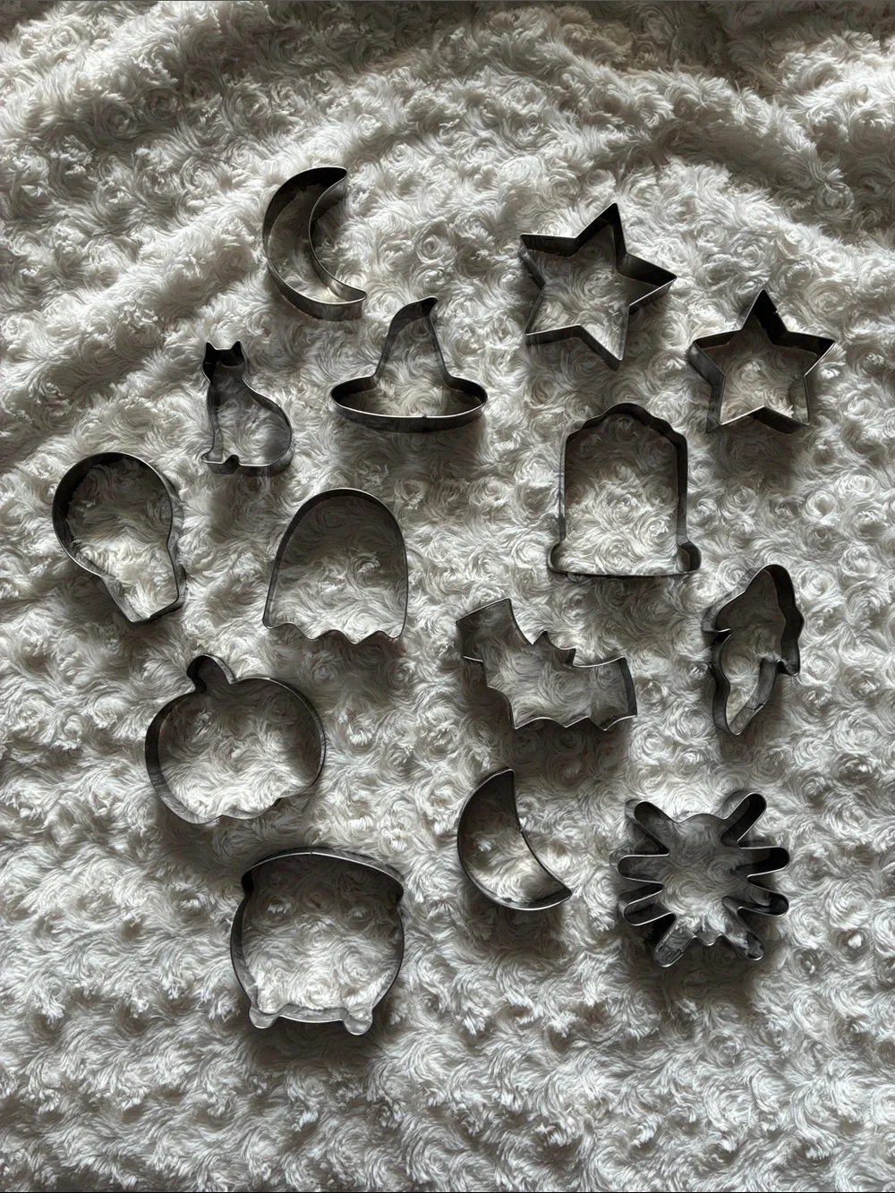 Assorted Halloween Cookie Cutters - Metal Set